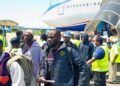 Nigerians fleeing xenophobic attacks arrive from South Africa