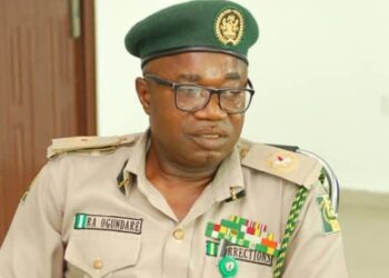 Deputy Controller of Corrections (DCC) Rashid A. Ogundare