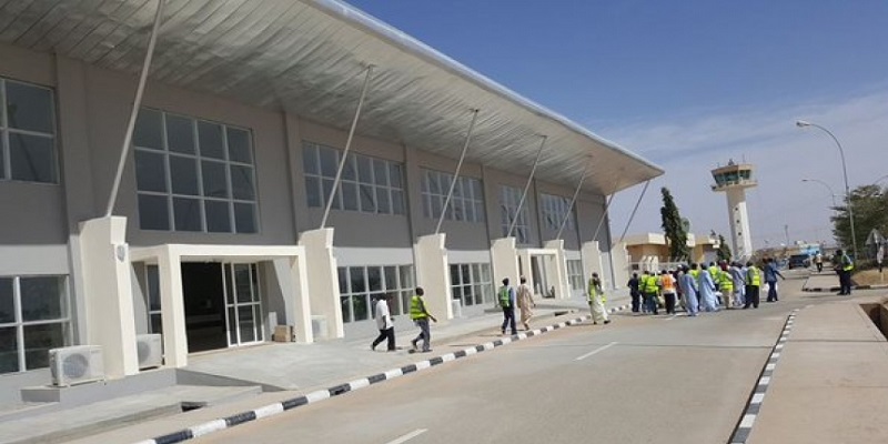 Umaru Musa Yar’Adua International Airport, Katsina, Katsina State, where the Hajj returnees were arrested