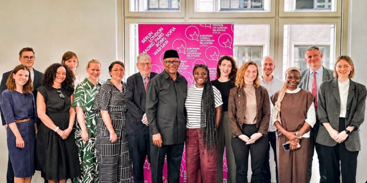 Peter Obi Makes Strong Case for Nigeria’s Future at ECFR Berlin Roundtable Ahead of 2027