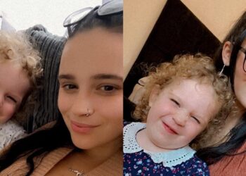 The late Destiny Harrison and her young daughter, Linnea