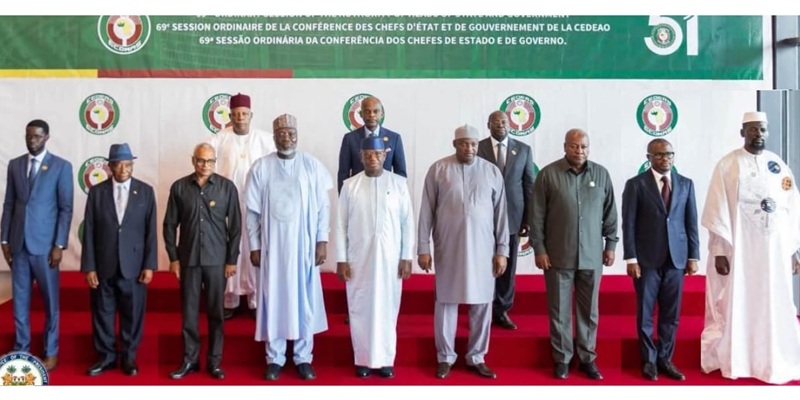 ECOWAS Leaders at Freetown Summit