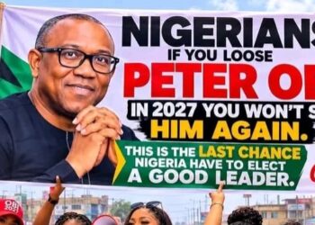 “Nigerians, If You Lose Peter Obi in 2027, You Won’t See Him Again… Last Chance” Banner Rocks Nigeria
