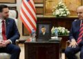 U.S. Vice President J D Vance holding talks with Iran’s Foreign Minister Abbas Araghchi