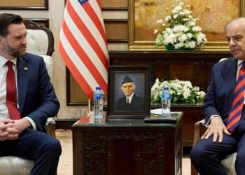 U.S. Vice President J D Vance holding talks with Iran’s Foreign Minister Abbas Araghchi