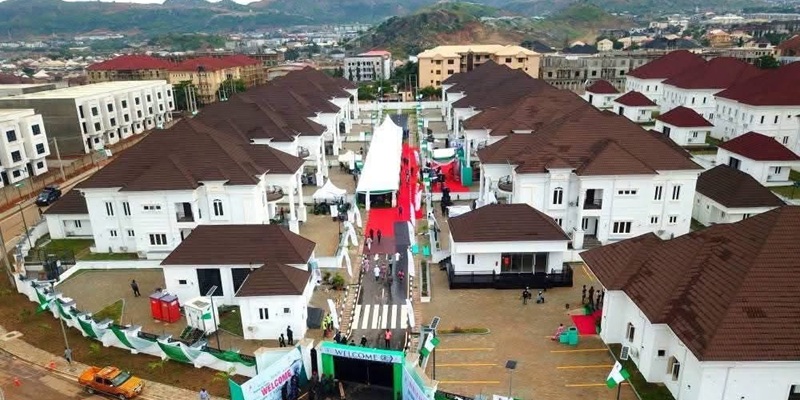Luxury residential estate built for judges in Abuja by FCT Minister Nyesom Wike known as the "Judges’ Quarters"