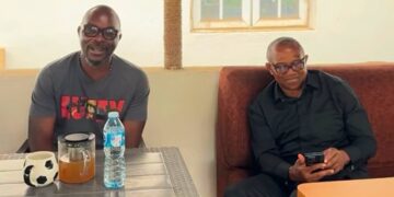 Peter Obi visits Isaac Fayose