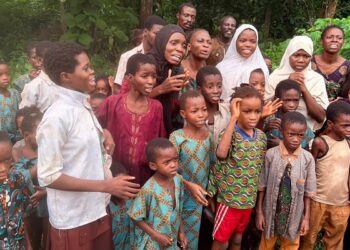 Kidnapped but rescued Oyo State teachers and pupils