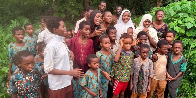 Kidnapped but rescued Oyo State teachers and pupils