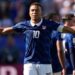Kylian Mbappé of France celebrates a goal