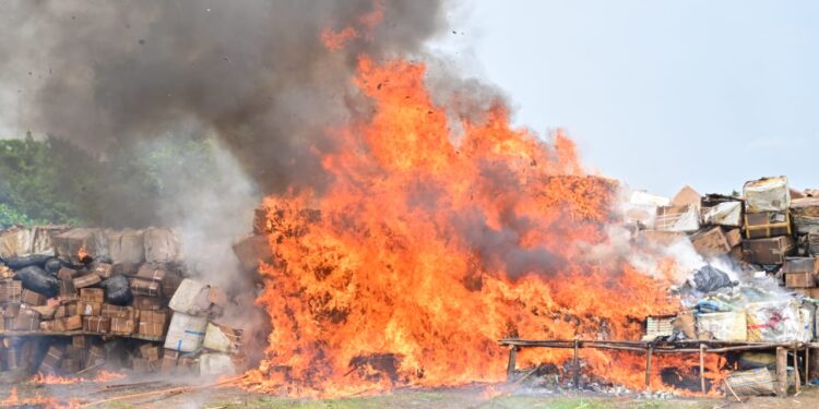 NDLEA Destroys N301bn Worth of Cocaine, Heroin, Opioids, Others in Lagos