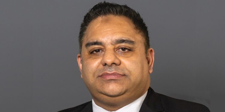 Former Labour Party candidate for North East Hampshire, Amran Hussain