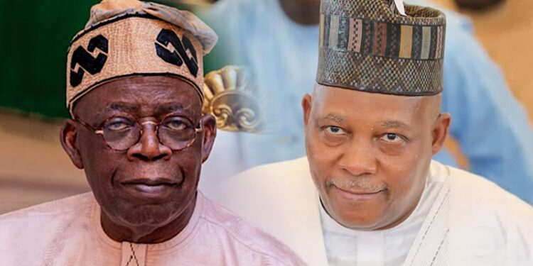 President Bola Tinubu and Vice President Kashim Shettima