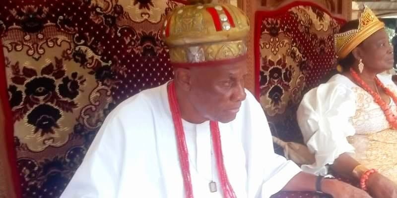 Traditional ruler of Ekwulobia, His Royal Majesty, Emmanuel Chukwukadibia Onyeneke