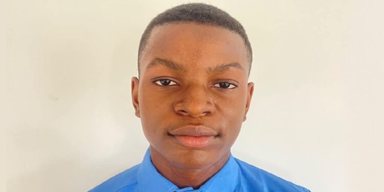 Eze Bryan Chinny won the Sterling Bank Online Mathematics Quiz