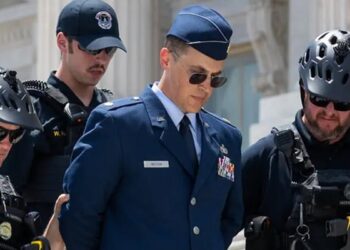 U.S. Air Force Major Jason Watson arrested