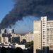 Smoke rising after a Russian air attack on Kyiv on August 29, 2026. Serhii Okunev/AFP/Getty Images