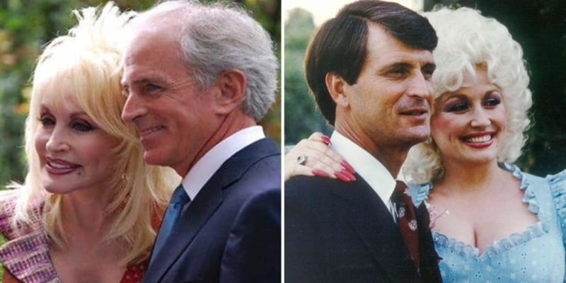 Dolly Parton with her husband, Carl Thomas Dean