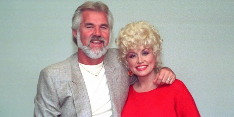 Dolly Parton with Kenny Rogers