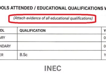 INEC form