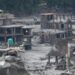 Some areas in Nepal were turned into swamps