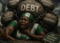 Image of Nigeria nder suffocating with debt under President Bola Ahmed Tinubu