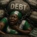 Image of Nigeria nder suffocating with debt under President Bola Ahmed Tinubu