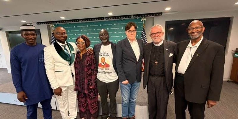 Joshua Meservey, Ambassador Tibor Nagy, Emmanuel Ogebe, and Gregory Simpkins et al