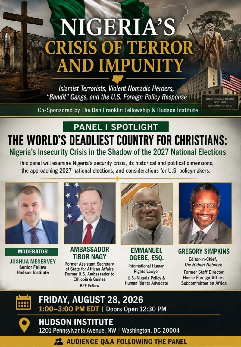 Nigeria’s Crisis: Islamist Terrorists, Violent Herders, Bandit Gangs & U.S. Foreign Policy Response