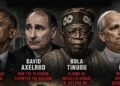 Former President, Barack Obama, American political consultant, David Axelrod, President Bola Ahmed Tinubu, and Pope Leo XIV (formerly Robert Prevost)