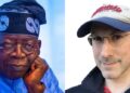 Nigeria's President Bola Ahmed Tinubu versus Aaron Greenspan