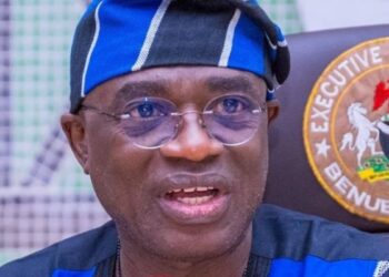 Benue State Governor, Rev. Fr. Hyacinth Alia