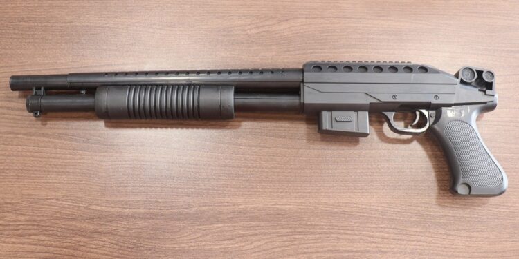 Customs Intercepts 204 Pump-Action Rifles at Tin Can Port
