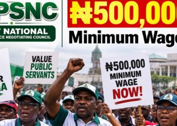Joint National Public Service Negotiating Council (JNPSNC) demand N500,000 minimum wage