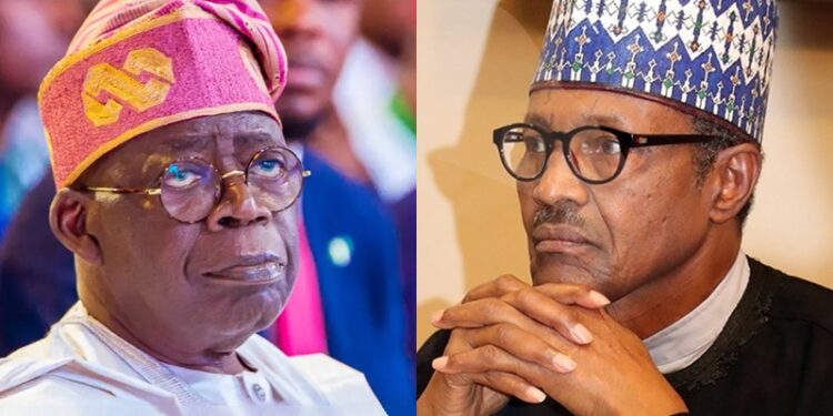 President Bola Ahmed Tinubu | Late President Muhammadu Buhari