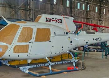 NAF Receives 5 New Helicopters as FG Intensifies War Against Terror