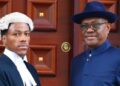 FCT Minister Nyesom Wike with son, Jordan Wike
