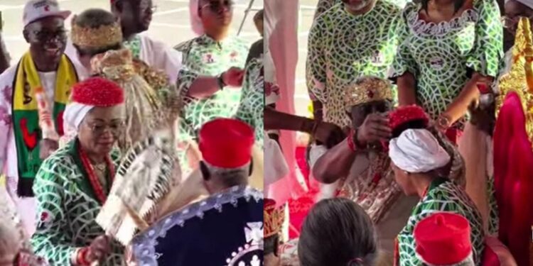 Oluremi Tinubu Conferred With ‘Ugoeze Anambra’ Chieftaincy Title