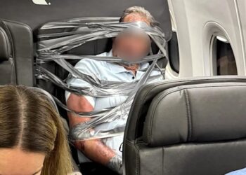 Unruly passenger