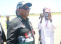 Peter Obi after he landed at Benue Airport in Makurdi, the State capital