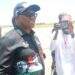 Peter Obi after he landed at Benue Airport in Makurdi, the State capital