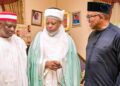 Mr. Peter Obi and Senator Rabiu Musa Kwankwaso paid a courtesy visit to the Sultan of Sokoto, Muhammadu Sa’ad Abubakar III