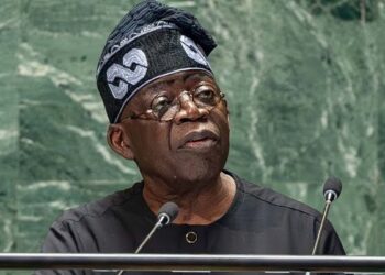 Nigerian President Bola Ahmed Tinubu at for the 77th UN General Assembly (UNGA)