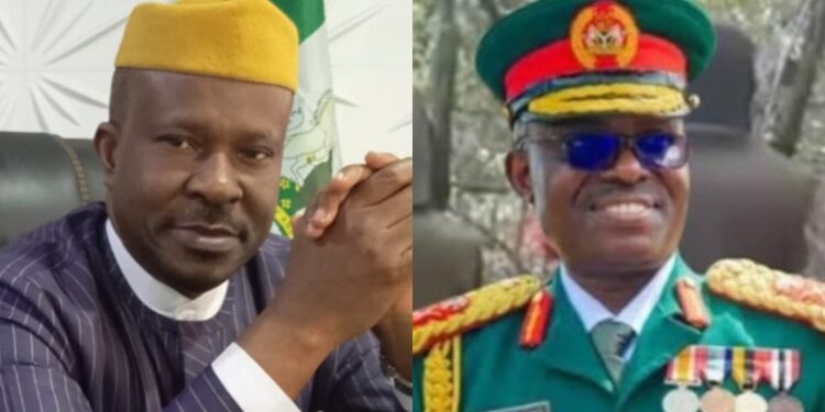 Ex-Commissioner for Homeland Security in Imo State, Dr. Ugorji Okechukwu Ugorji | The late General Richard Duru