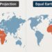 New world map shows a much larger Africa