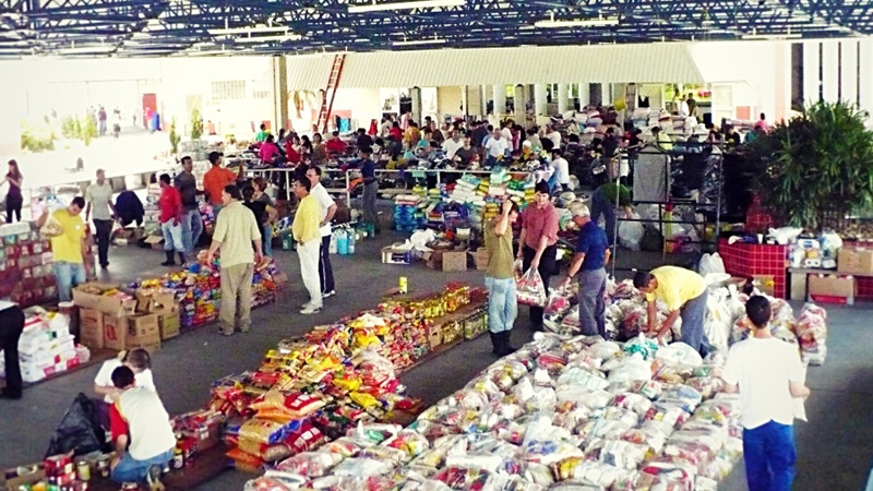A typical relief efforts of Jehovah’s Witnesses