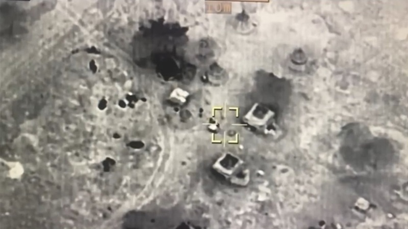 Bombing of ISWAP terrorists' fortress