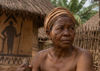 Elderly Igbo woman