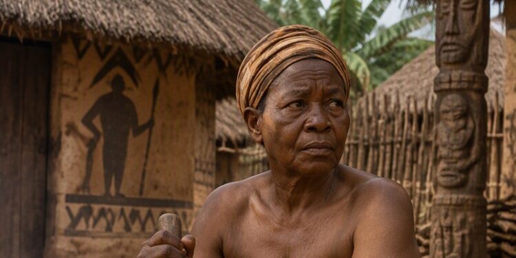 Elderly Igbo woman