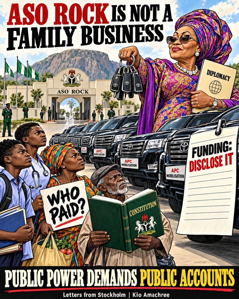 First Lady Oluremi Tinubu supplying vehicles for the ruling party’s election machinery